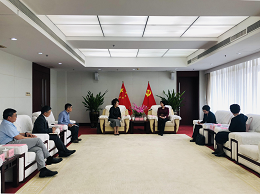 海南省委常委、統(tǒng)戰(zhàn)部部長苻彩香會(huì)見金光集團(tuán)APP（中國）副總裁翟京麗一行